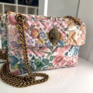 Kurt Geiger Floral Couture Mini Kensington Bag